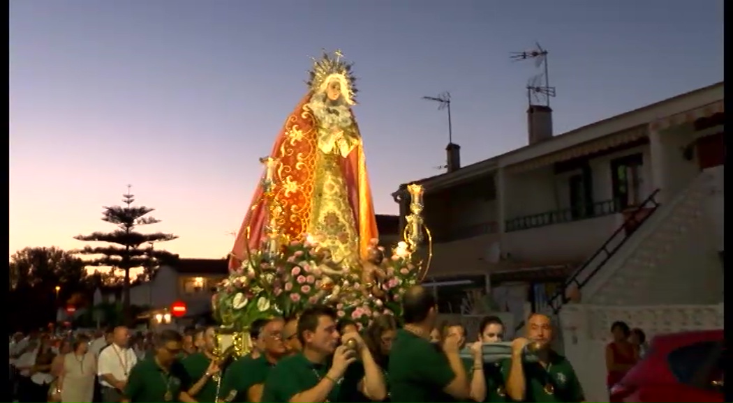 Procesión de la Vírgen de la Estrella reina de loa ángeles